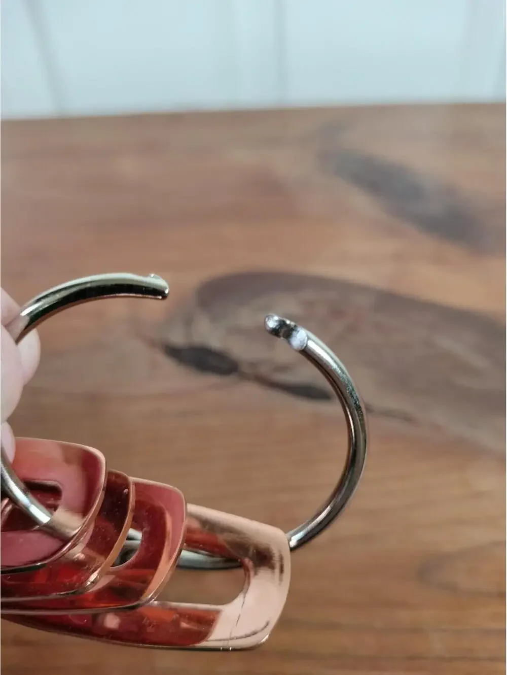 Set of 4 Copper Measuring Cups - Stainless Steel, Nesting, Modern Farmhouse‎